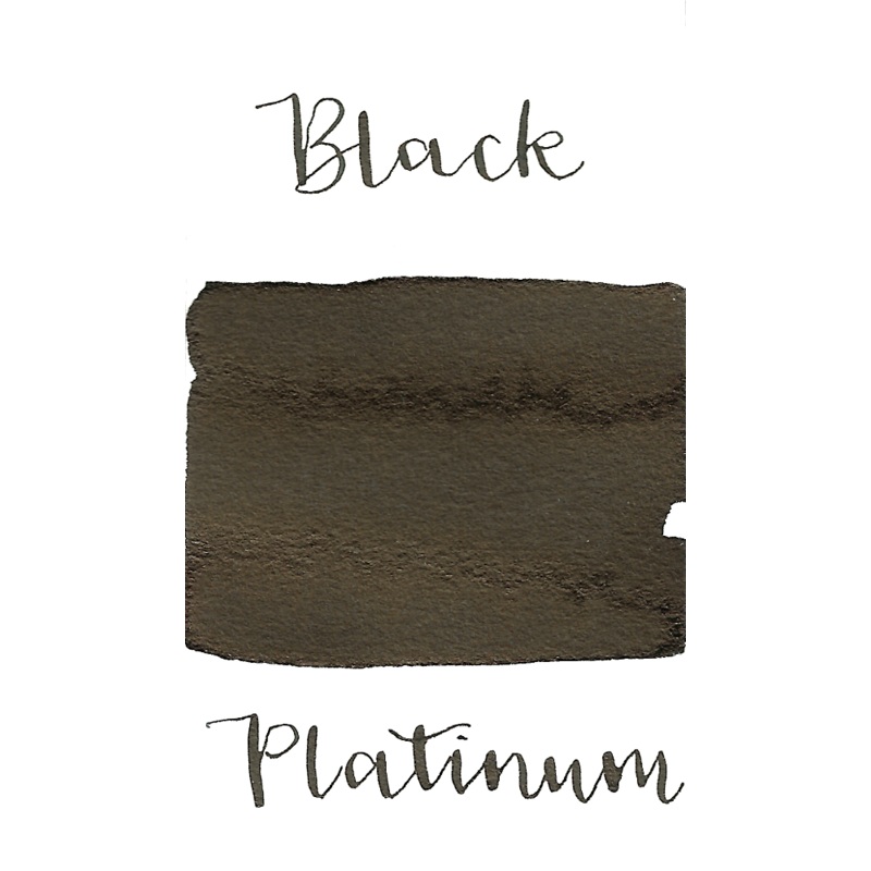 Platinum Dyestuff Black Ink