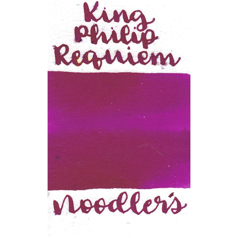 Noodler's King Philip Requiem