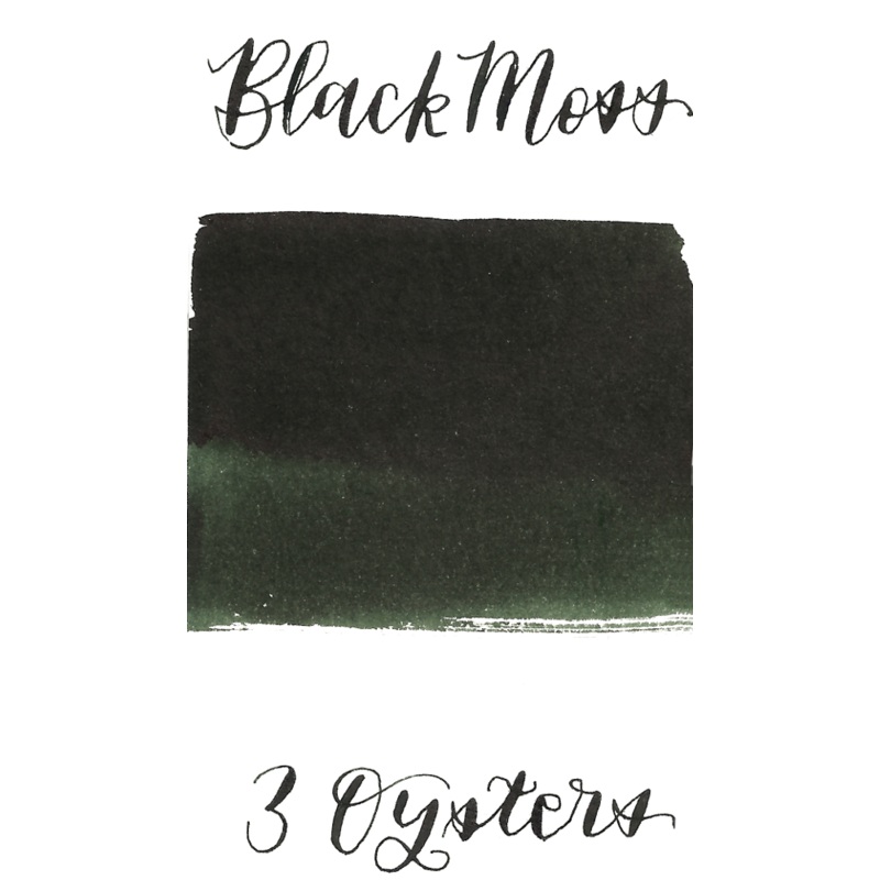 3 Oysters Ink - Delicious Black Moss