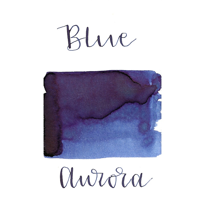 Aurora Blue Ink