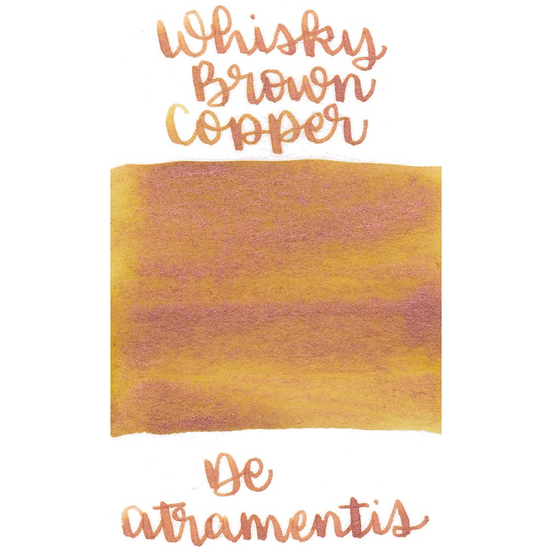 De Atramentis Pearlescent Whisky Brown Copper
