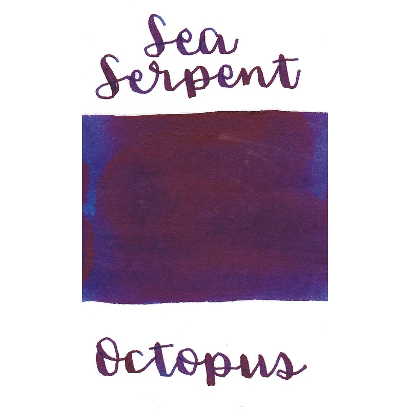 Octopus Sheening Ink-Blue Sea Serpent