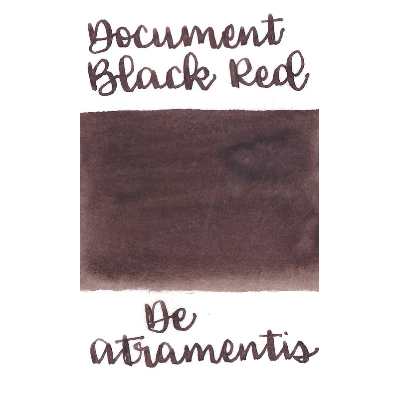 De Atramentis Document Ink Black-Red