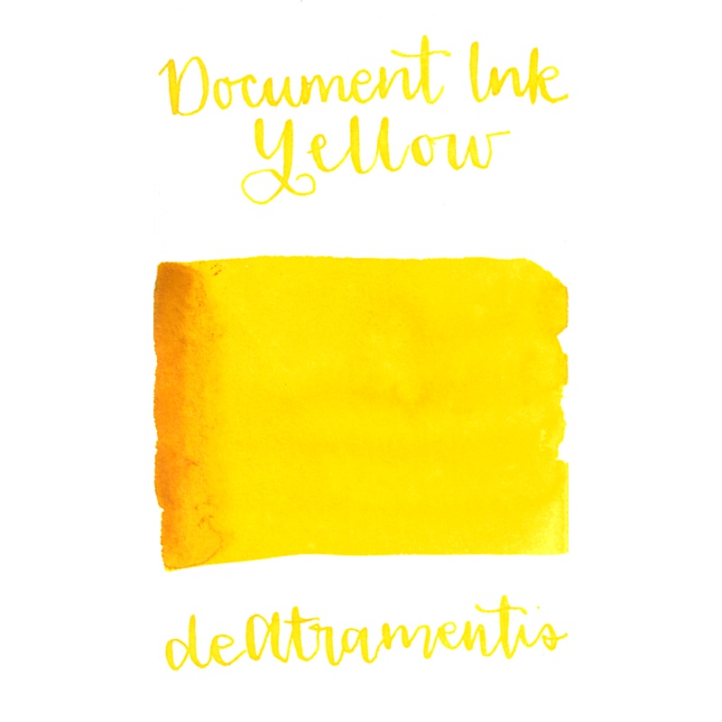 De Atramentis Document Ink Yellow