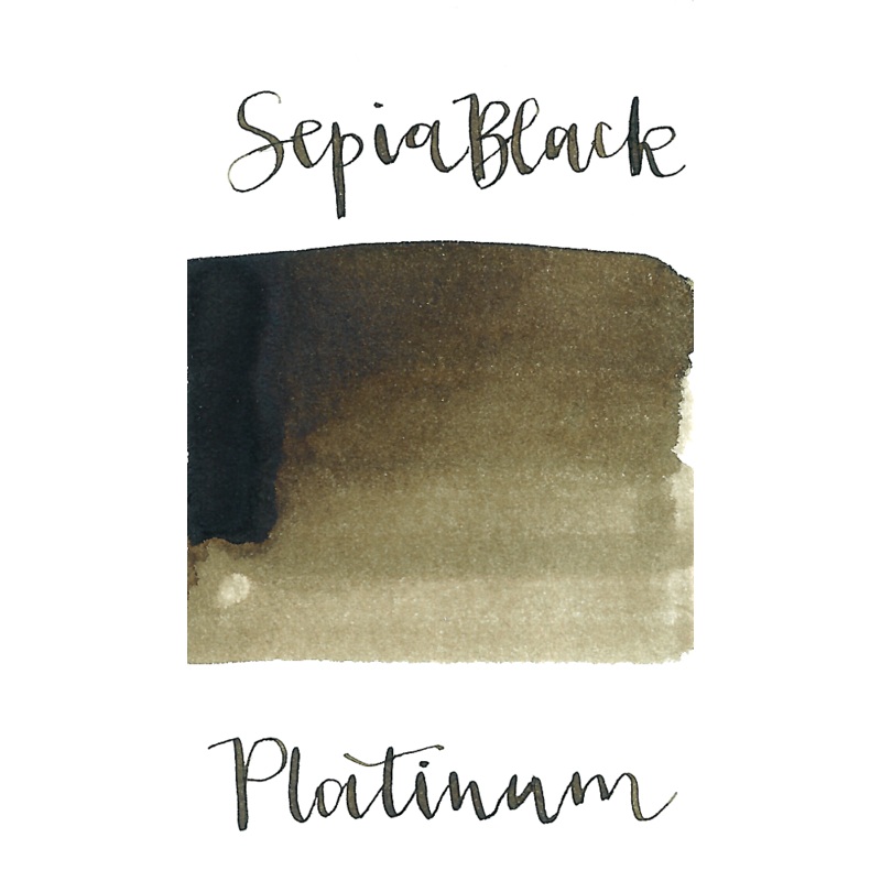 Platinum Classic Sepia Black Ink