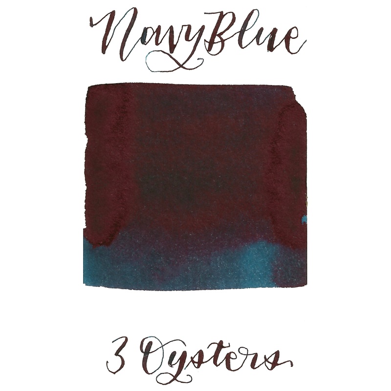 3 Oysters Ink - Delicious Navy Blue