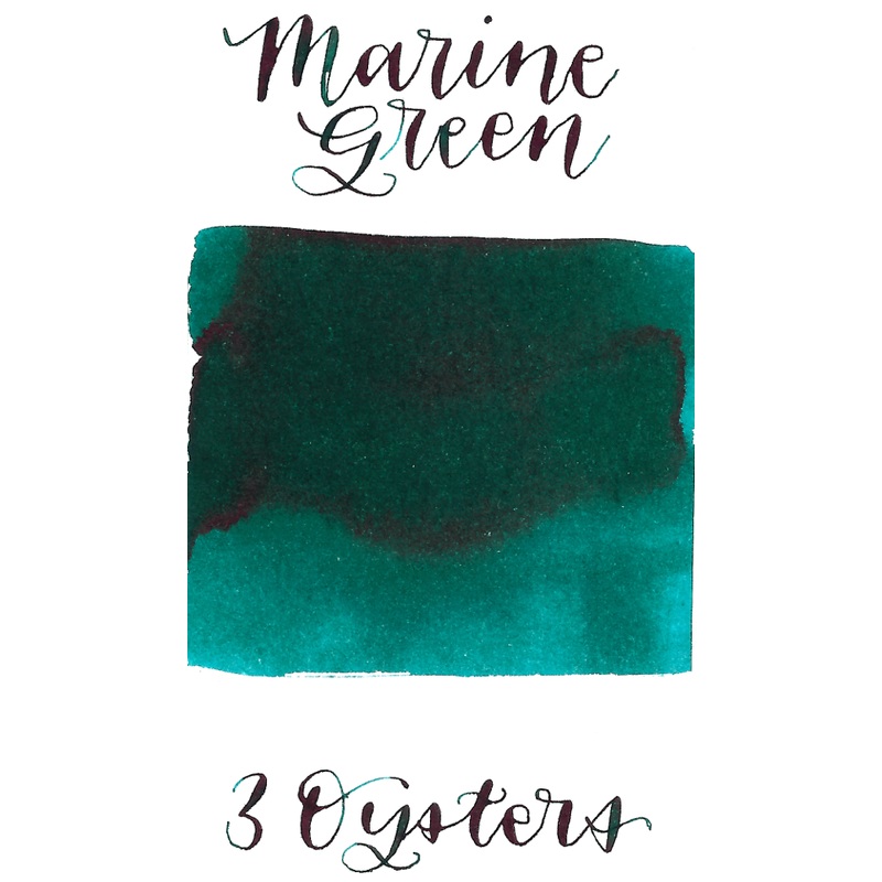 3Oysters Ink - Special Edition Marine Green