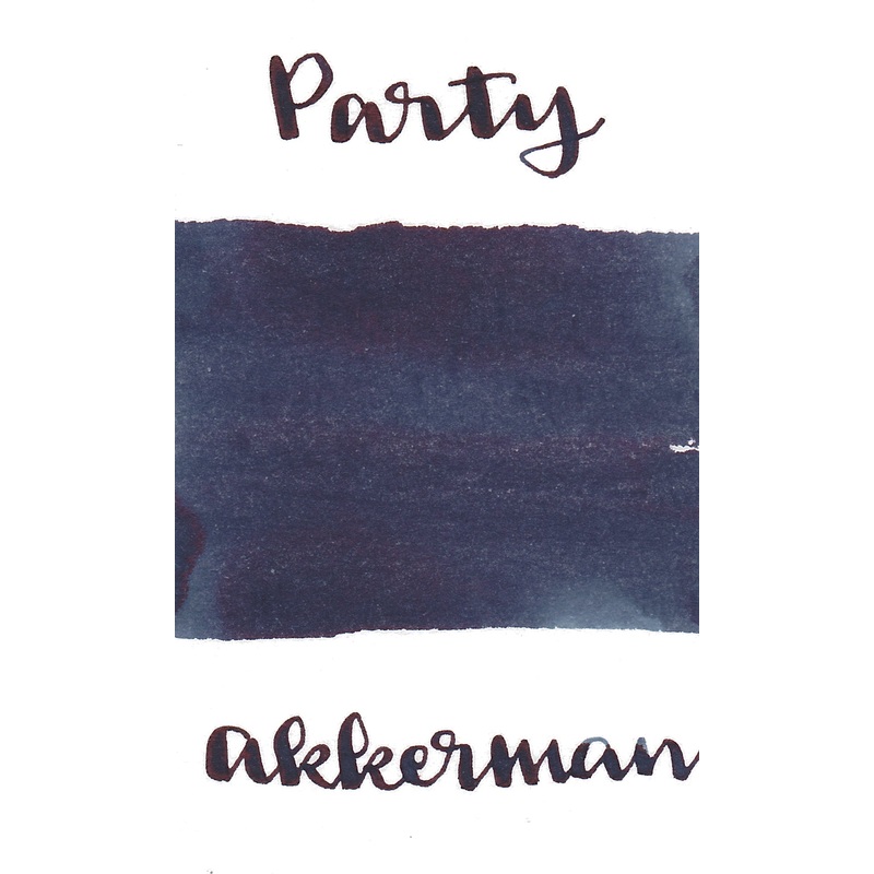 Akkerman Fountain Pen Ink The Hague: Business in the Front Party in the Back