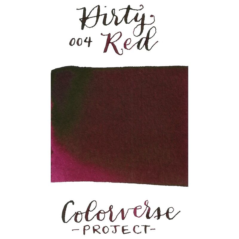 Colorverse Project No. 004 Dirty Red