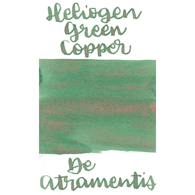 De Atramentis Pearlescent Heliogen Green Copper