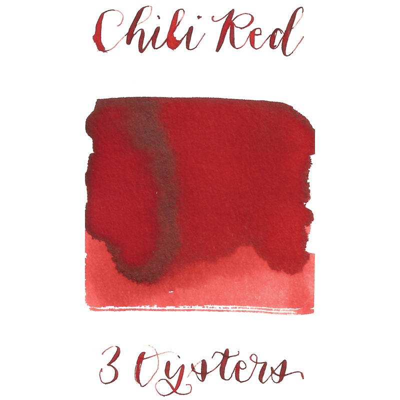 3 Oysters Ink - Delicious Chili Red