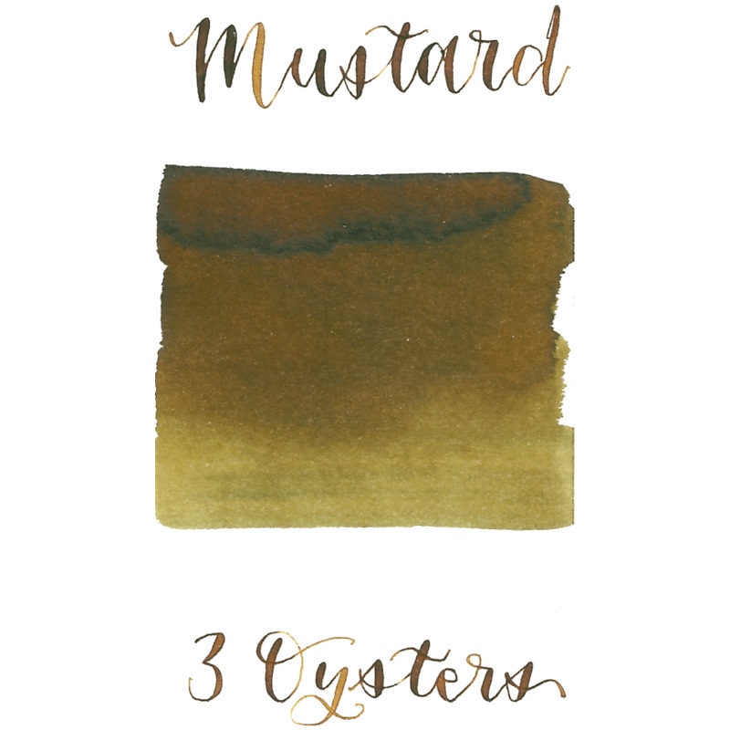 3 Oysters Ink - Delicious Mustard