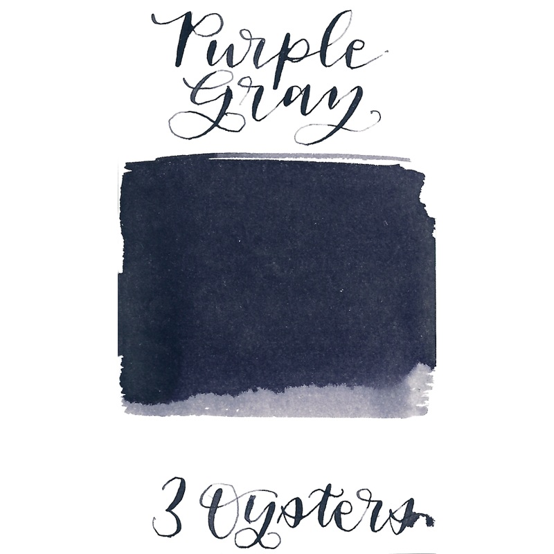 3 Oysters Ink - Delicious Purple Gray