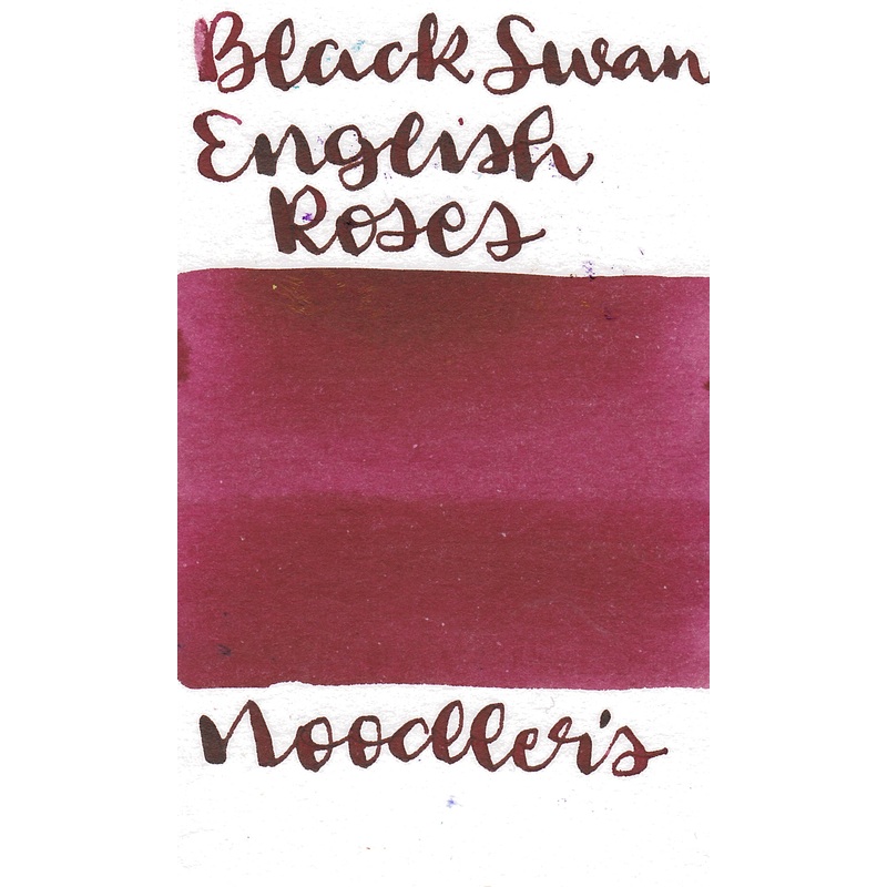 Noodler's Black Swan in English Roses