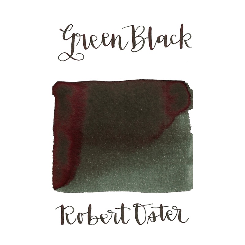 Robert Oster Grn Schwarz (Green Black)
