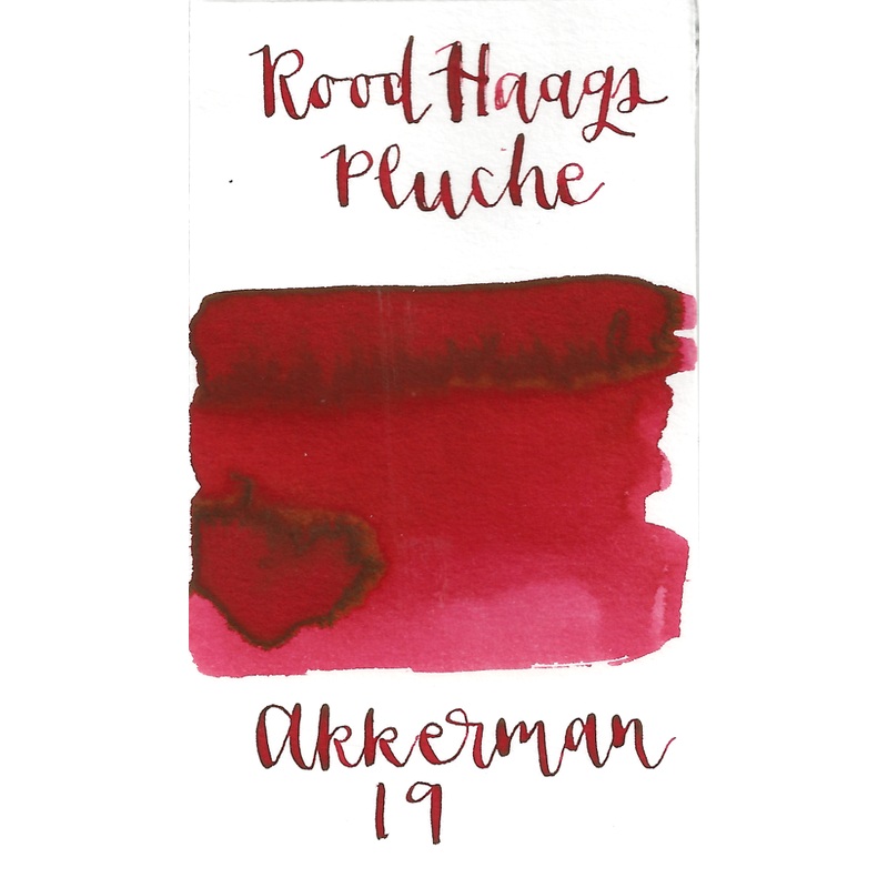 Akkerman 19 Rood Haags Pluche