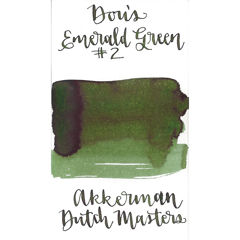 Akkerman Ink Dutch Masters 02 Dou's Emerald Green