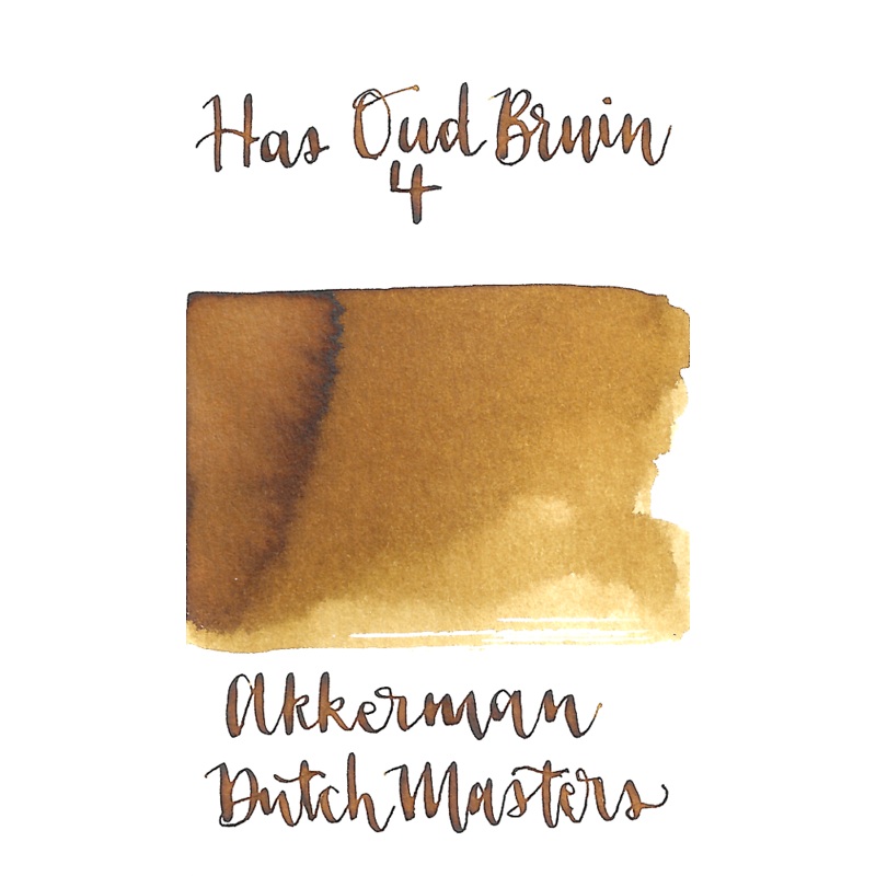 Akkerman Ink Dutch Masters 04 Hals Oud Bruin "Hals' Old Brown"
