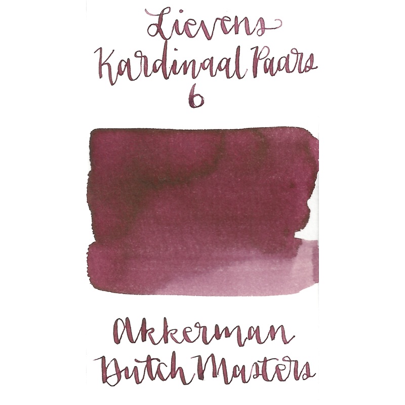 Akkerman Ink Dutch Masters 06 Lievens Kardinaal Paars "Cardinal Purple"
