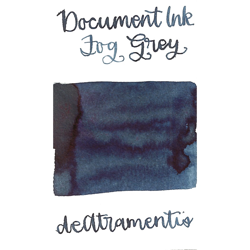 De Atramentis Document Ink Blue Grey/Fog Grey