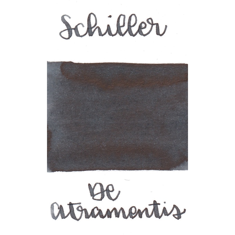 De Atramentis Friedrich Schiller, Graphite Black