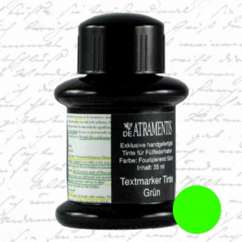 De Atramentis Highlighter Ink Green