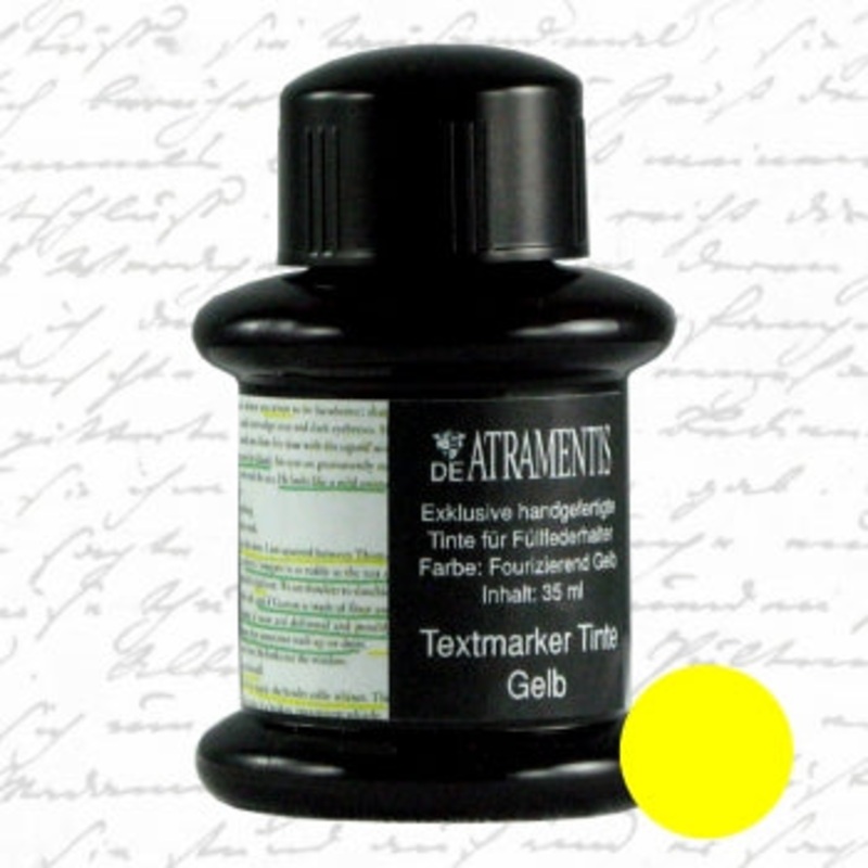 De Atramentis Ink Highlighter Yellow