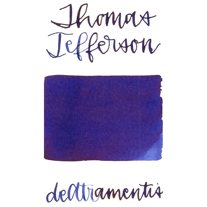 De Atramentis Thomas Jefferson, Lapis Blue