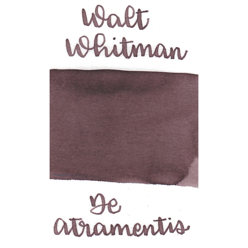 De Atramentis Walt Whitman, Saddle Brown