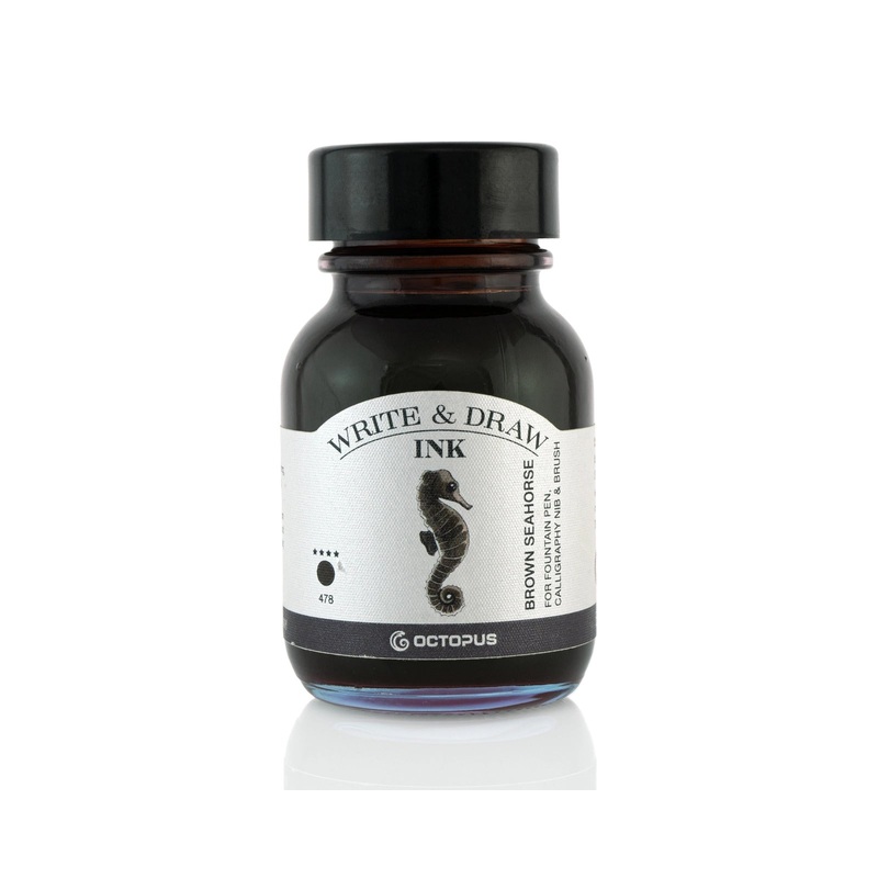 Octopus Write and Draw Ink 478 Brown Seahorse