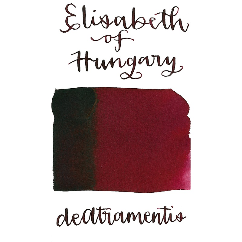 De Atramentis Elisabeth of Austria, Dark Red