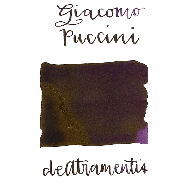 De Atramentis Giacomo Puccini, Aubergine