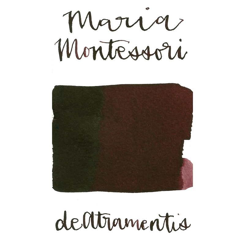De Atramentis Maria Montessori, Sepia Brown