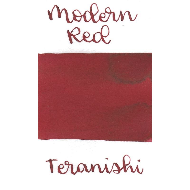 Teranishi Guitar Ink - Modern Red