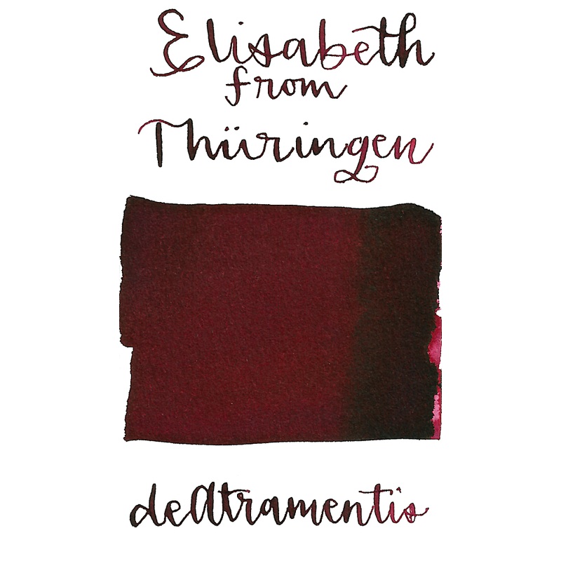De Atramentis Elizabeth of Hungary (Thringen), Bordeaux Red
