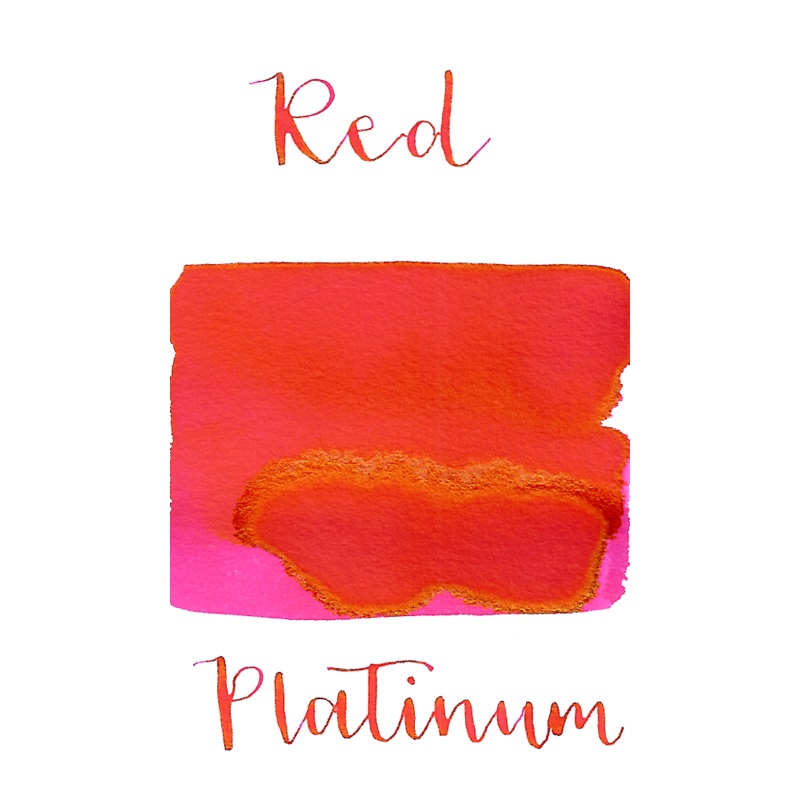 Platinum Dyestuff Red Ink