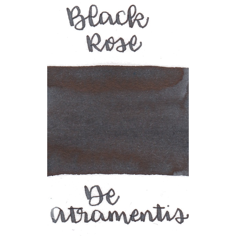 De Atramentis Fragrance Black Rose, Graphite Black