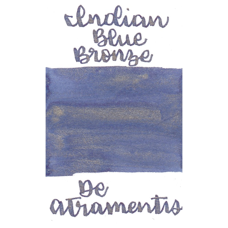 De Atramentis Pearlescent Indian Blue Bronze
