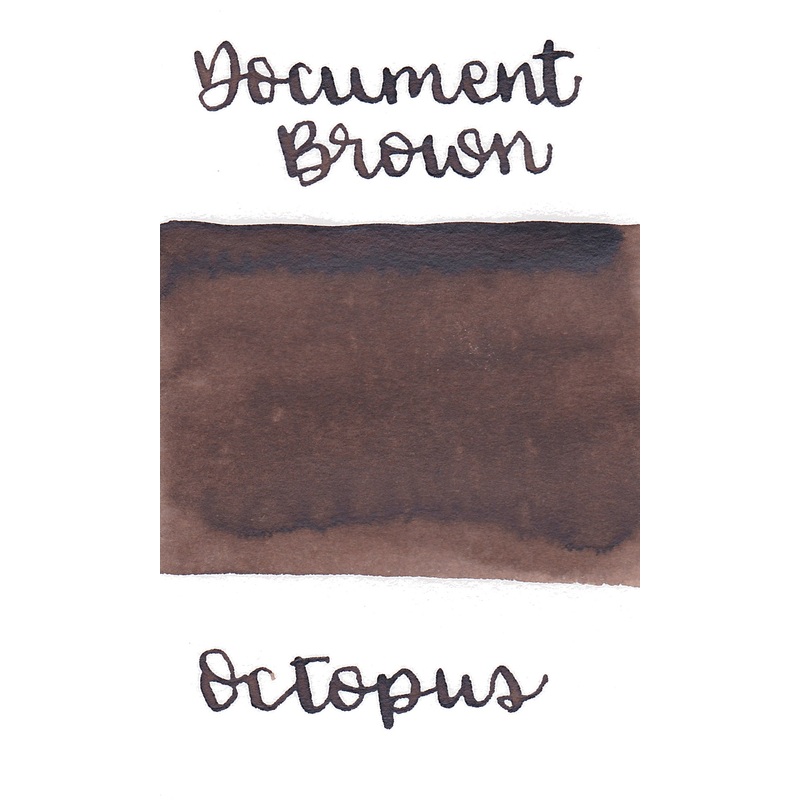 Octopus Document Ink - Brown