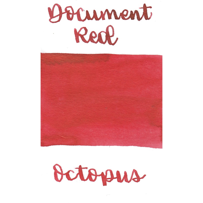 Octopus Document Ink - Red