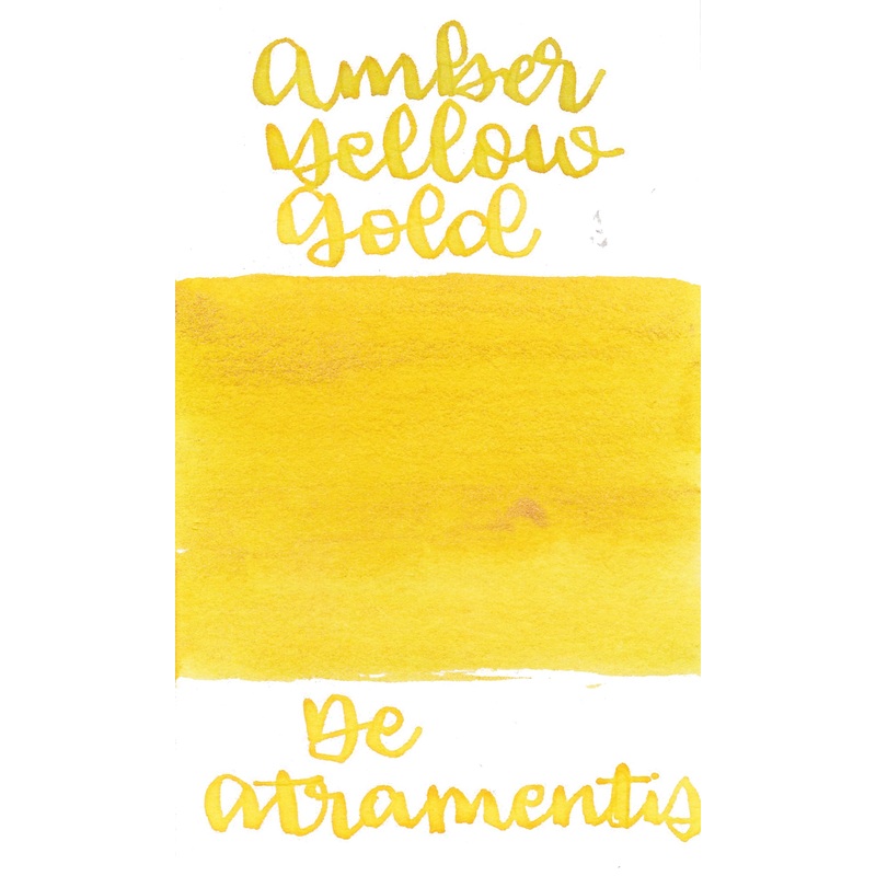 De Atramentis Pearlescent Amber Yellow Gold