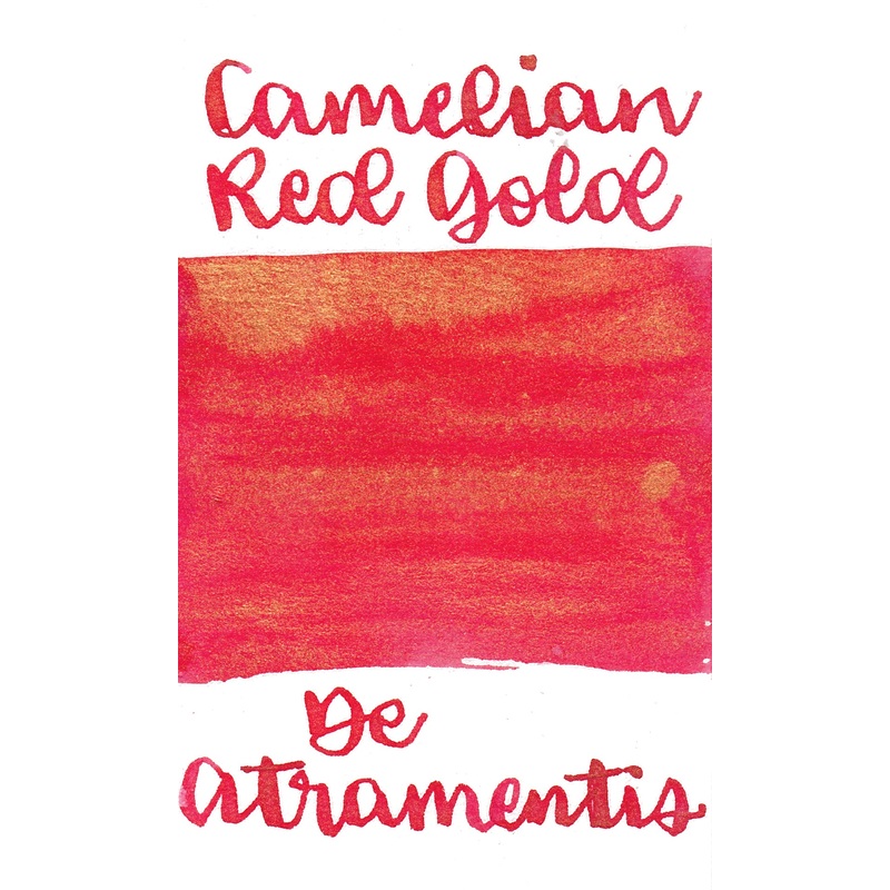 De Atramentis Pearlescent Camelien Red Gold