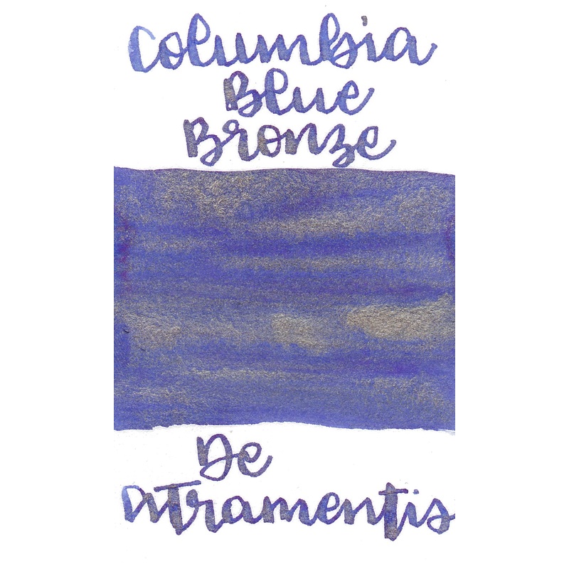 De Atramentis Pearlescent Columbia Blue Bronze