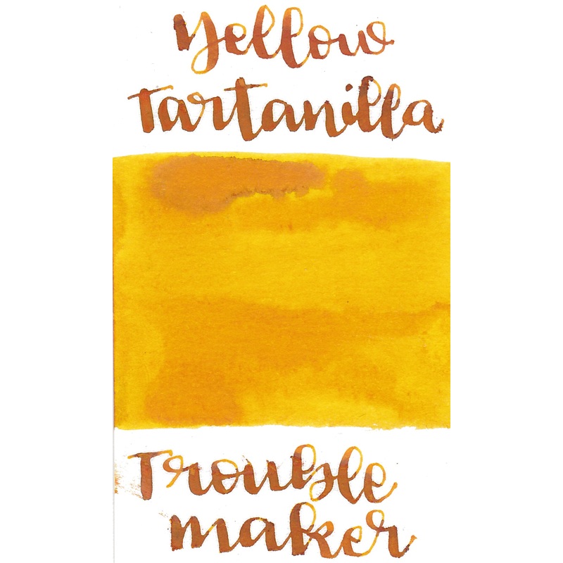 Troublemaker Yellow Tartanilla