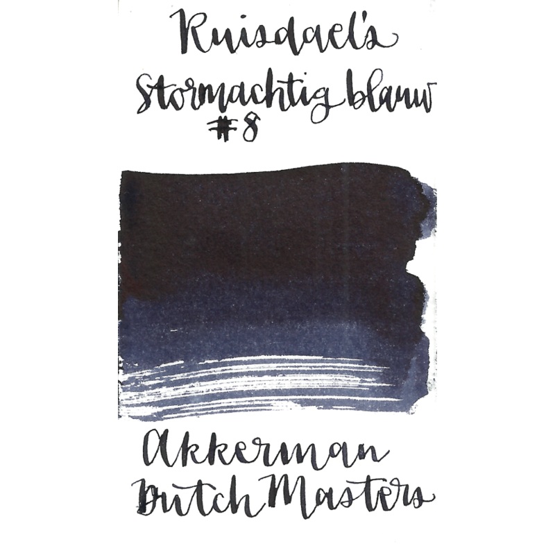 Akkerman Ink Dutch Masters 08 Ruisdael's "Stormy Blue"