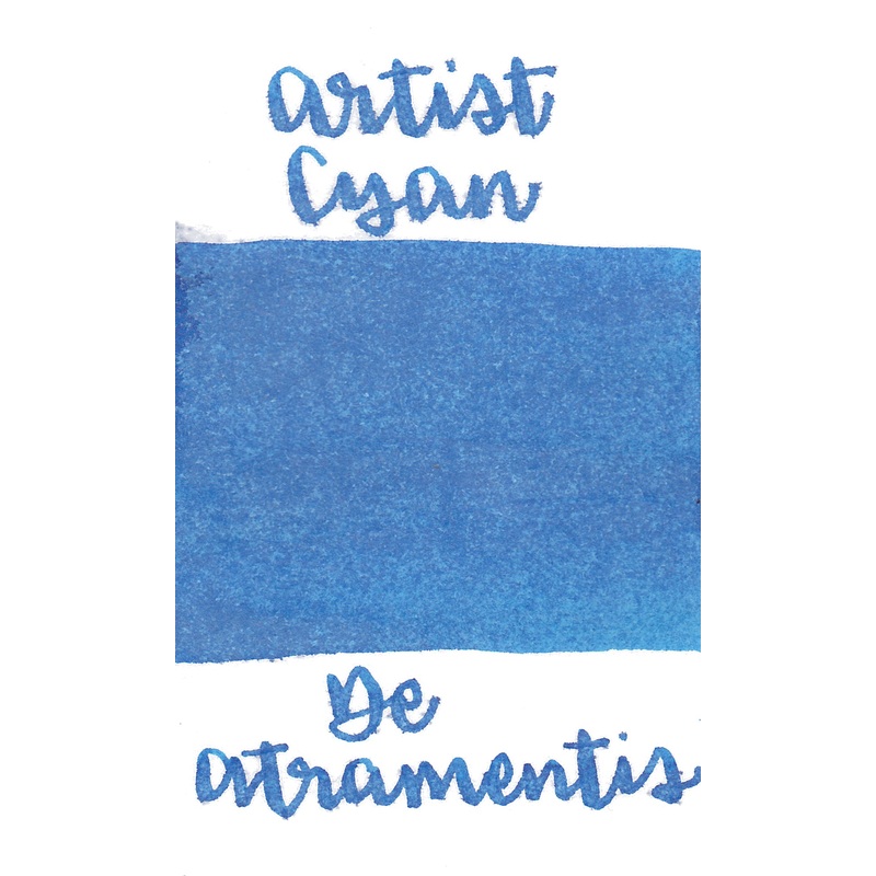 De Atramentis Artist Ink Cyan