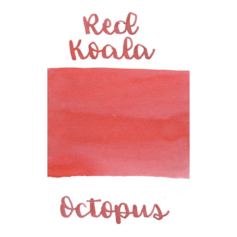 Octopus Write and Draw Ink 388 Red Koala