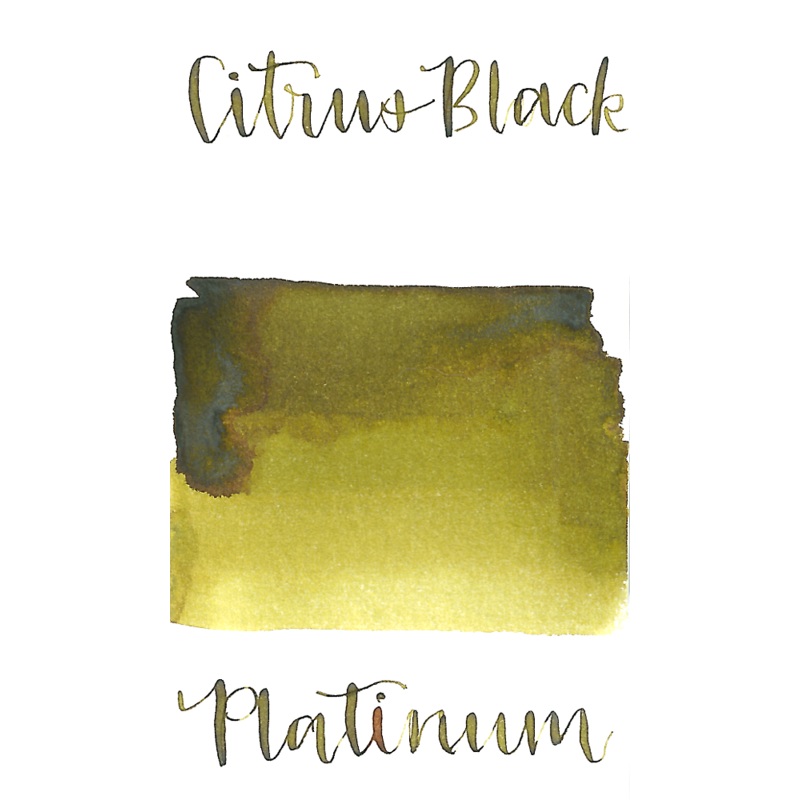 Platinum Classic Citrus Black Ink