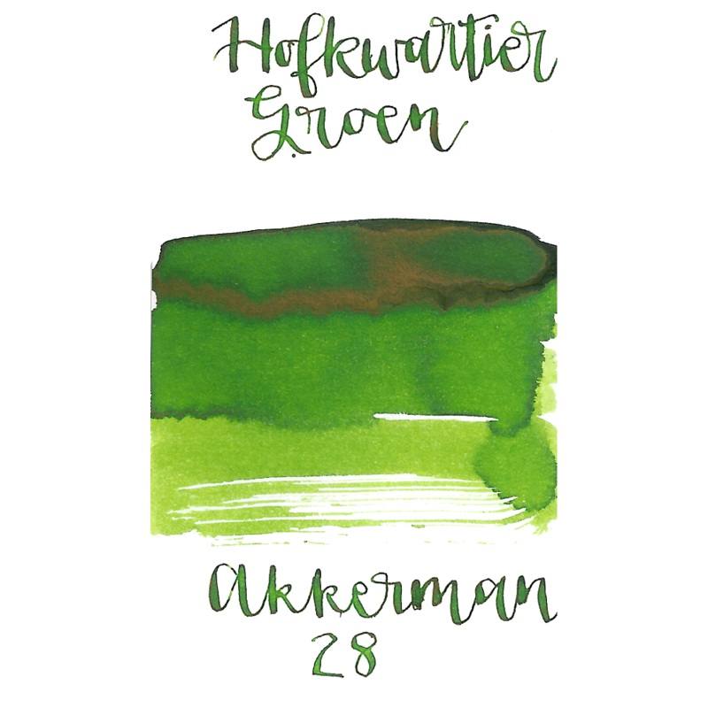 Akkerman Ink 28 Hofkwartier Groen