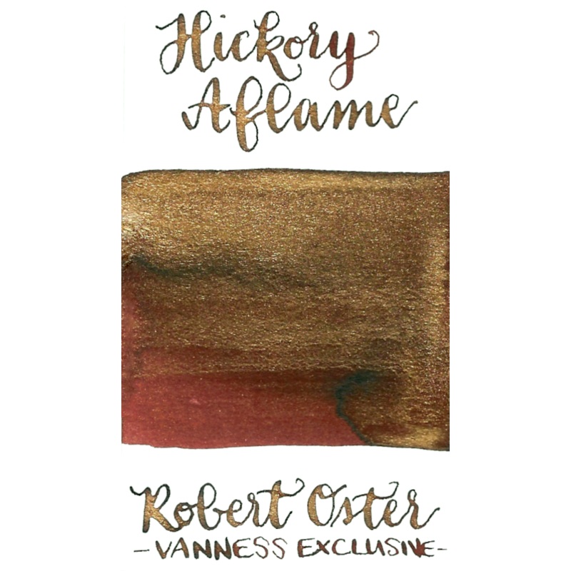 Robert Oster Vanness Exclusive Shake & Shimmer Hickory Aflame